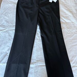 Liz Claiborne Women’s Audra Dress Pants Size 14 Black Curvy Slacks Straight Leg